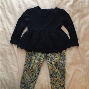 Zara pants and gap top